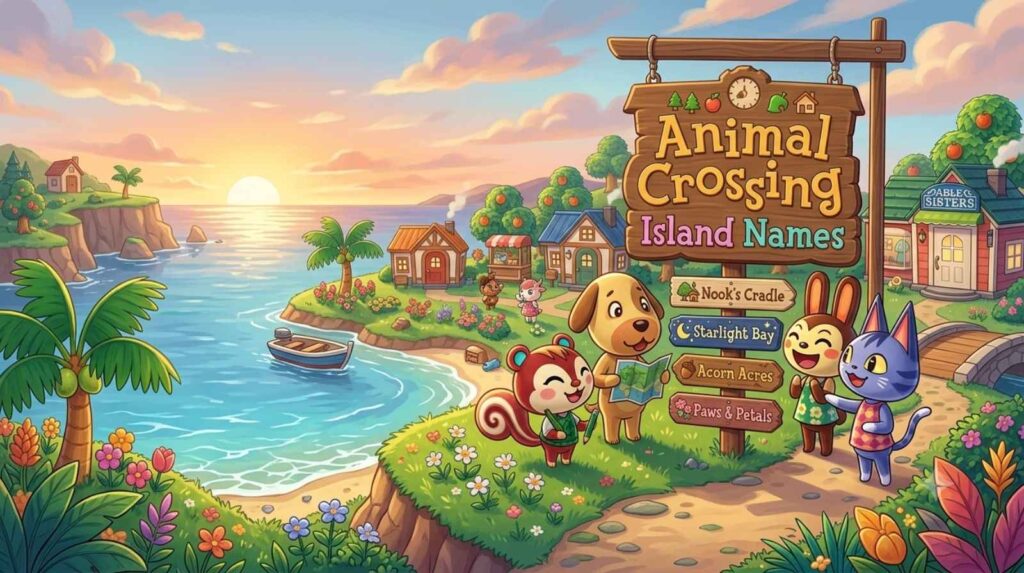Animal Crossing Island Names