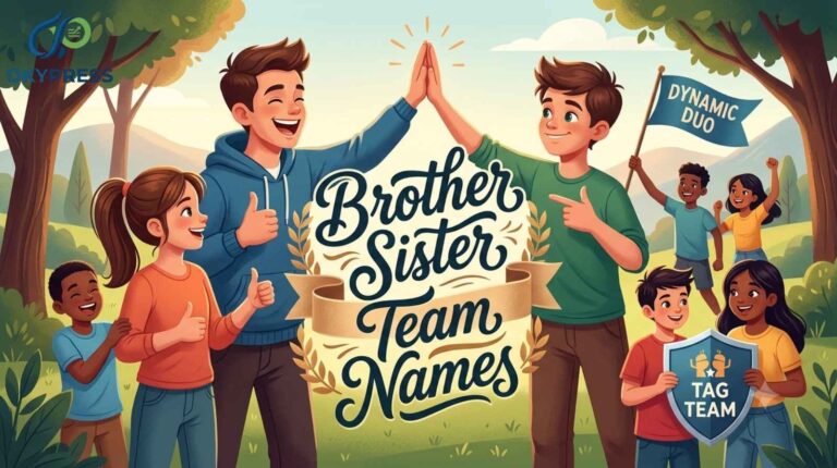 Brother Sister Team Names
