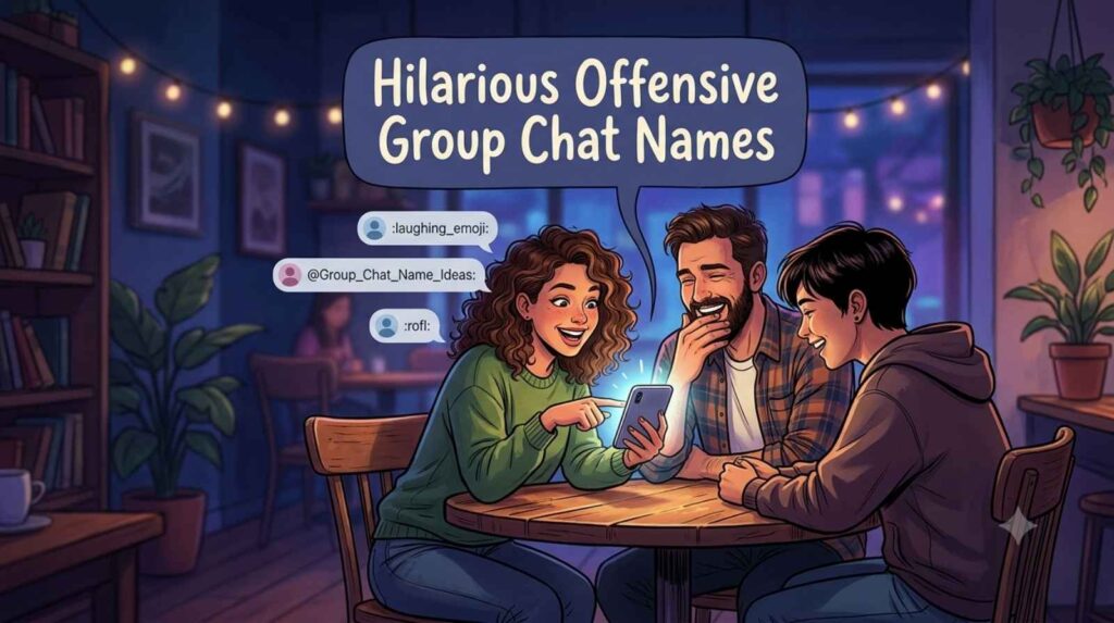 Good Group Chat Names Dark Humor