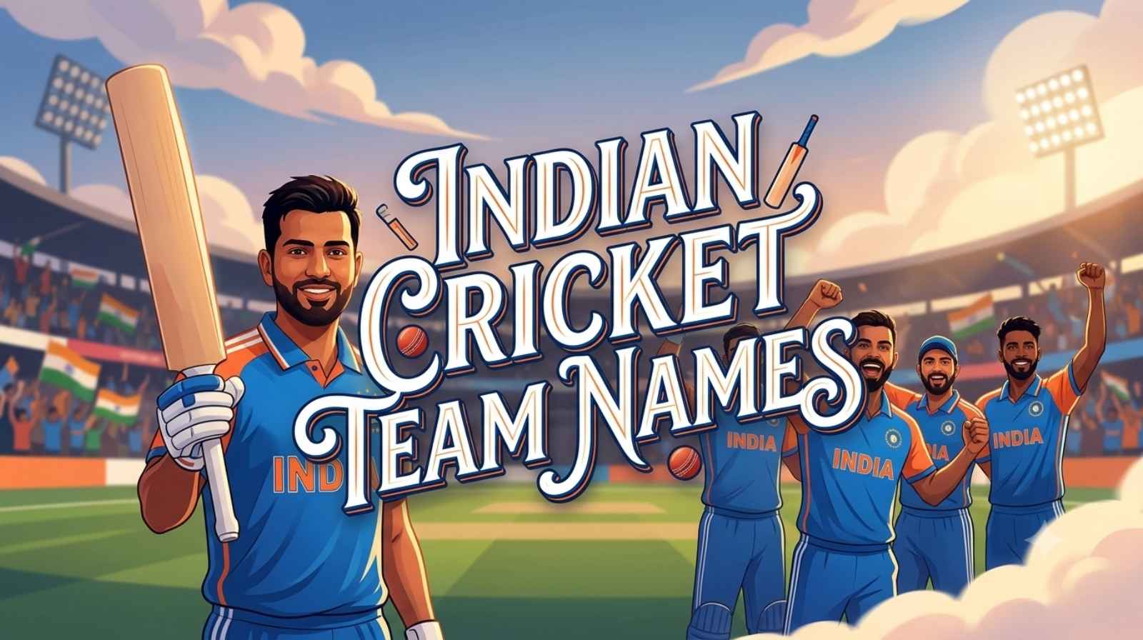Indian Cricket Team Names