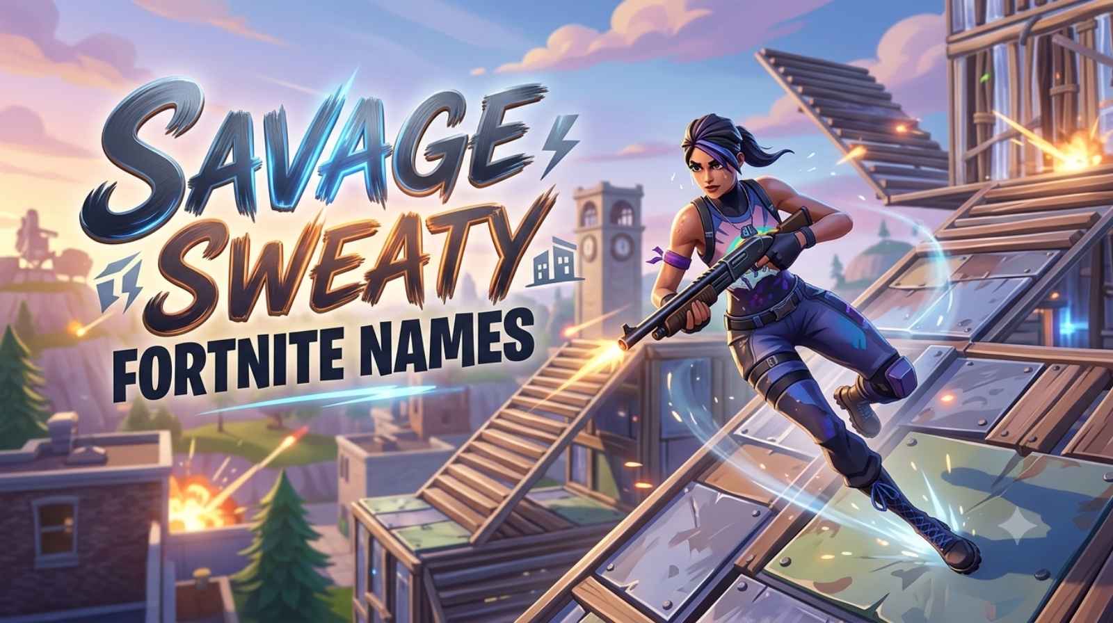 Savage Sweaty Fortnite Names