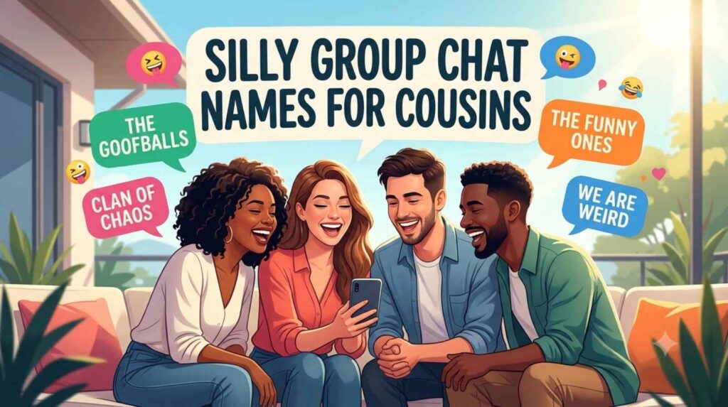 Silly Group Chat Names for Cousins