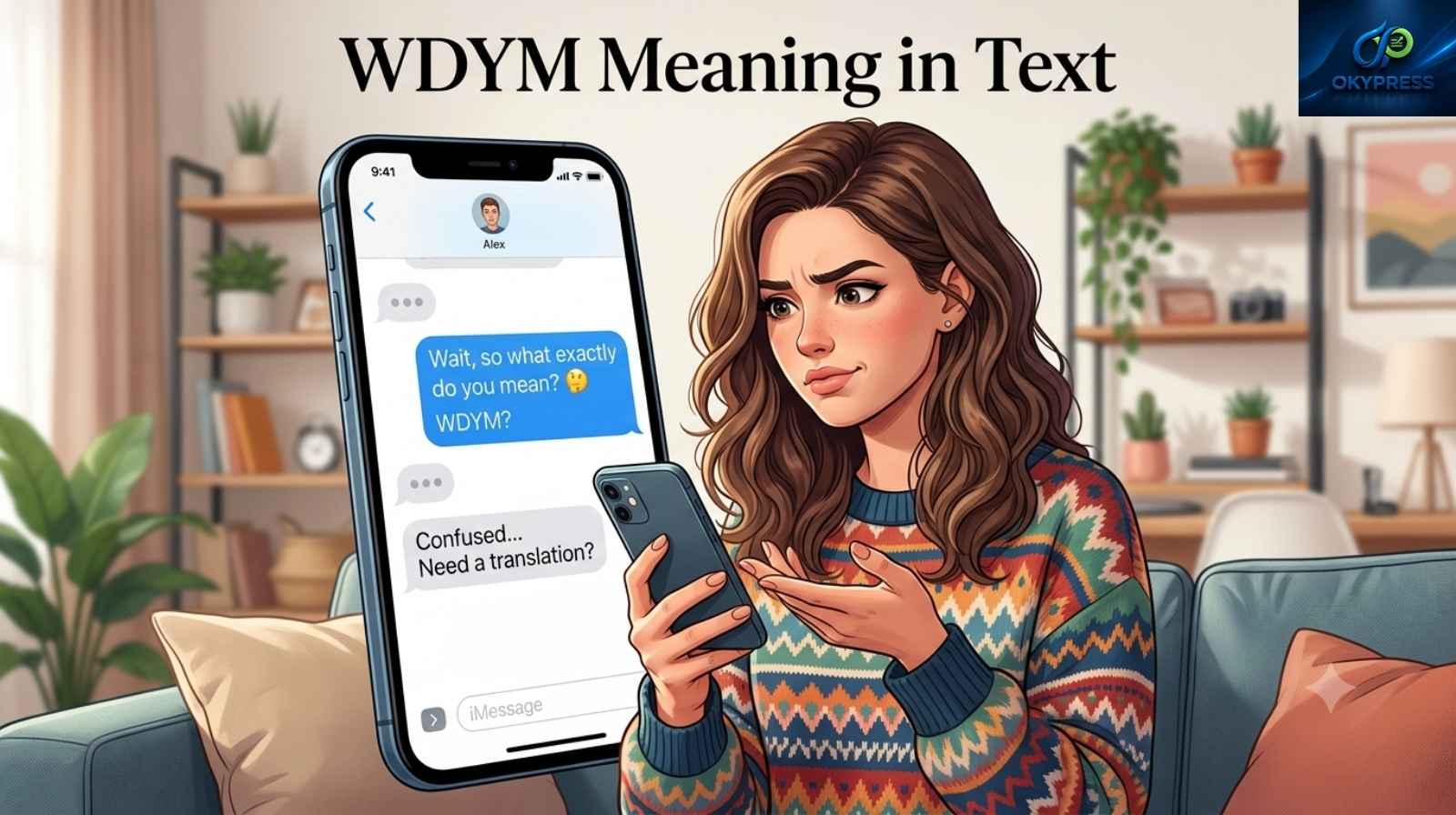 WDYM Meaning in Text